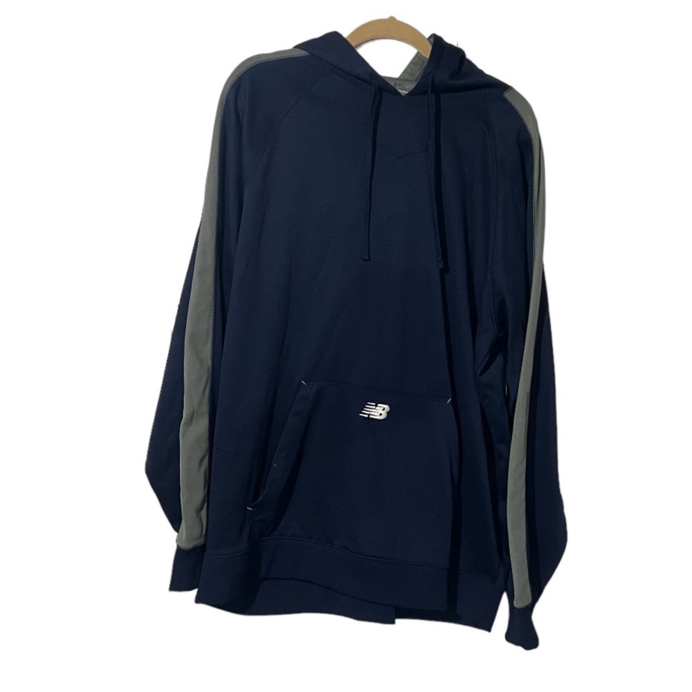 New Balance Hoodie Navy and Gray Soft Size XL